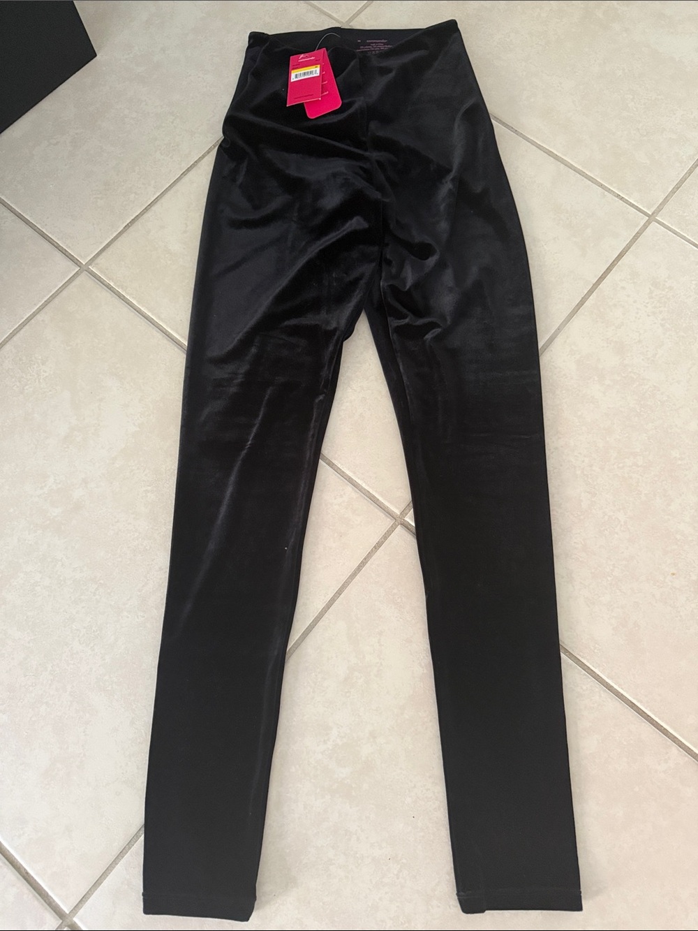 Commando Black Velvet Leggings